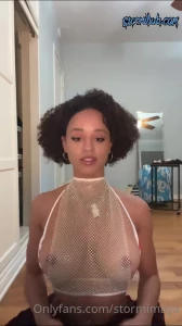 Stormi Maya Nude Mesh Top Onlyfans Video Leaked 51920