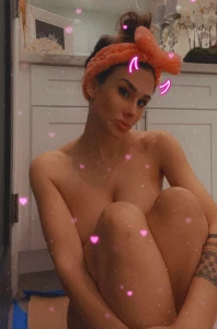 Brittany Furlan Topless Halloween Filters Onlyfans Set Leaked 52913