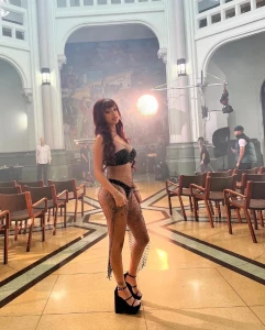 Malu Trevejo Sexy BTS Bikini Music Video Leaked 53211