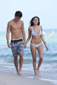 Madison Beer Bikini Camel Toe Public Beach Set Leaked 55528