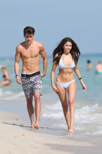 Madison Beer Bikini Camel Toe Public Beach Set Leaked 55533