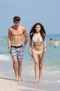 Madison Beer Bikini Camel Toe Public Beach Set Leaked 55535