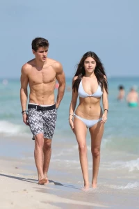 Madison Beer Bikini Camel Toe Public Beach Set Leaked 55537