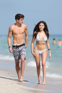 Madison Beer Bikini Camel Toe Public Beach Set Leaked 55539