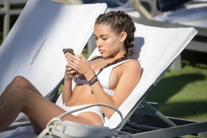 Madison Beer Camel Toe Bikini Set Leaked 57453