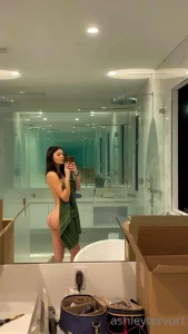 Ashley Tervort Nude Bathroom Selfie Onlyfans Video Leaked