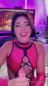 Annabgo Cosplay POV Blowjob OnlyFans Video Leaked 6384