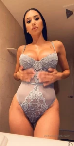 Amber Quinn One-Piece Lingerie Onlyfans Video Leaked 59376
