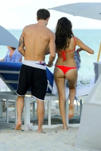 Madison Beer Sexy Thong Bikini Beach Set Leaked 59600