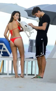 Madison Beer Sexy Thong Bikini Beach Set Leaked 59610