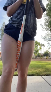 STPeach Baseball Bat Ass Tease Fansly Video Leaked 59868