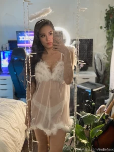 Indiefoxx Angel Lingerie Selfies Onlyfans Set Leaked 60210