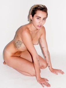 Miley Cyrus Nude Magazine Photoshoot Outtakes Set Leaked 60666