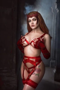 Kalinka Fox Scarlet Witch Cosplay Patreon Set Leaked 60728