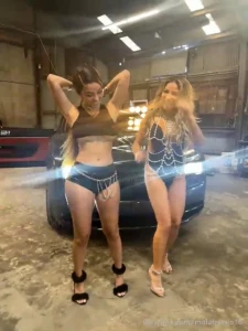 Malu Trevejo Twerking BTS Car Photoshoot Onlyfans Video Leaked 61333