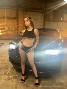 Malu Trevejo Twerking BTS Car Photoshoot Onlyfans Video Leaked 61338