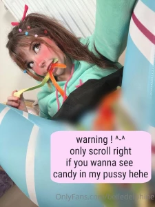 Belle Delphine Candy In Pussy Vanellope Onlyfans Set Leaked 61655