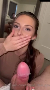 Skylar Blue POV Cumshot Facial OnlyFans Video Leaked