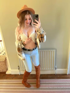 Belle Delphine Cowgirl Outfit Onlyfans Set Leaked 63860