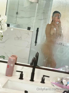 Alinity Nude Shower Mirror Selfies Onlyfans Set Leaked 64205