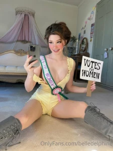 Belle Delphine Votes For Women Onlyfans Set Leaked 65316