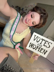 Belle Delphine Votes For Women Onlyfans Set Leaked 65317