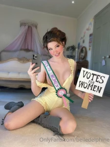 Belle Delphine Votes For Women Onlyfans Set Leaked 65320