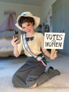 Belle Delphine Votes For Women Onlyfans Set Leaked 65334