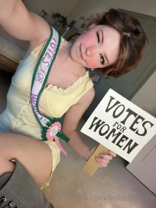 Belle Delphine Votes For Women Onlyfans Set Leaked 65347