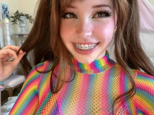 Belle Delphine Rainbow Bunny Onlyfans Set Leaked