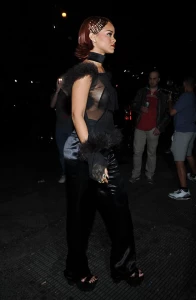 Rihanna Candid See-Through Nipple Slip Photos Leaked 68642