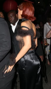 Rihanna Candid See-Through Nipple Slip Photos Leaked 68648