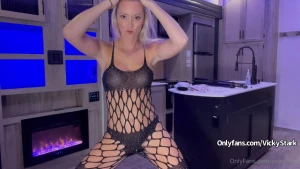 Vicky Stark Black Sheer Lingerie Try On Onlyfans Video Leaked