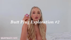 GwenGwiz Butt Plug Exploration 2 Onlyfans Video Leaked 69145