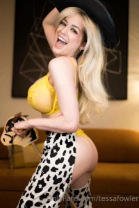 Tessa Fowler Nude Cowgirl Cosplay OnlyFans Set Leaked 69409