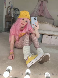 Belle Delphine Yellow Hat Full Onlyfans Set Leaked 71707