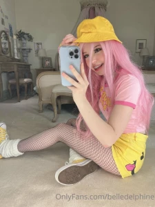 Belle Delphine Yellow Hat Full Onlyfans Set Leaked 71709