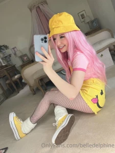 Belle Delphine Yellow Hat Full Onlyfans Set Leaked 71710