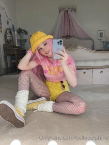 Belle Delphine Yellow Hat Full Onlyfans Set Leaked 71718