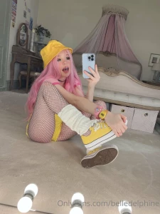 Belle Delphine Yellow Hat Full Onlyfans Set Leaked 71722