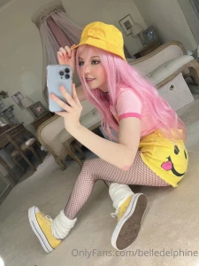 Belle Delphine Yellow Hat Full Onlyfans Set Leaked 71727