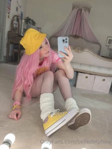 Belle Delphine Yellow Hat Full Onlyfans Set Leaked 71730