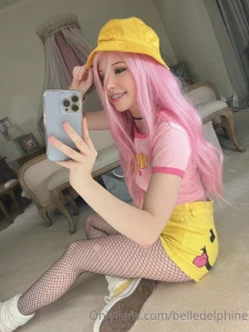 Belle Delphine Yellow Hat Full Onlyfans Set Leaked 71731