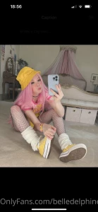 Belle Delphine Yellow Hat Full Onlyfans Set Leaked 71732