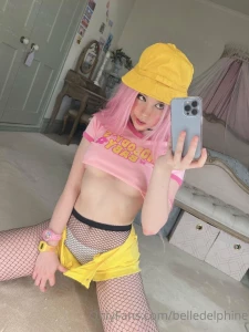 Belle Delphine Yellow Hat Full Onlyfans Set Leaked 71737