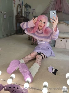 Belle Delphine Purple Crocs Full Onlyfans Set Leaked 71964