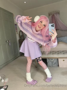 Belle Delphine Purple Crocs Full Onlyfans Set Leaked 71966