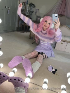 Belle Delphine Purple Crocs Full Onlyfans Set Leaked 71981