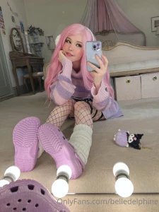 Belle Delphine Purple Crocs Full Onlyfans Set Leaked 71987