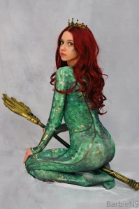 BarbieN9 Aquaman Queen Mera Cosplay Onlyfans Set Leaked